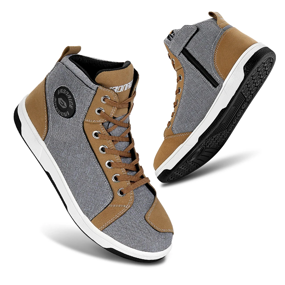 

Men's Motorcycle Riding Shoes Outdoor Sports Boots Anti Fall Knight Boots Outdoor Off-road Riding Equipment Collision Protection