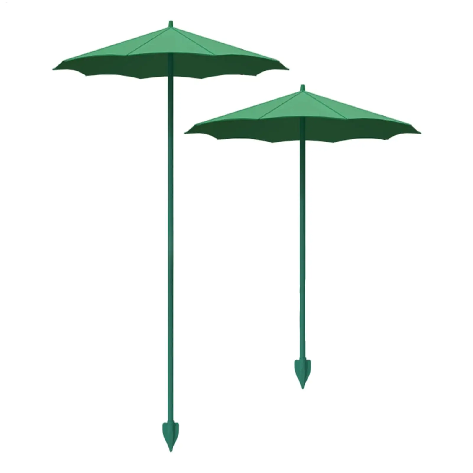 3Pcs Plant Shade Umbrella Weather Proof Sunshade Cloth Outdoor Plant Flowers Potted Sun Protection Outdoor Garden Supplies