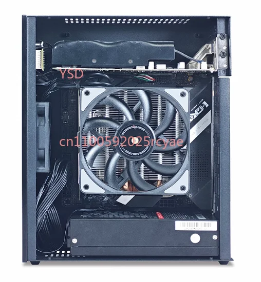 ZS-D2 ITX Half-Height Low Profile Computer Case 4.9L Volume V3 Version Mini Chassis