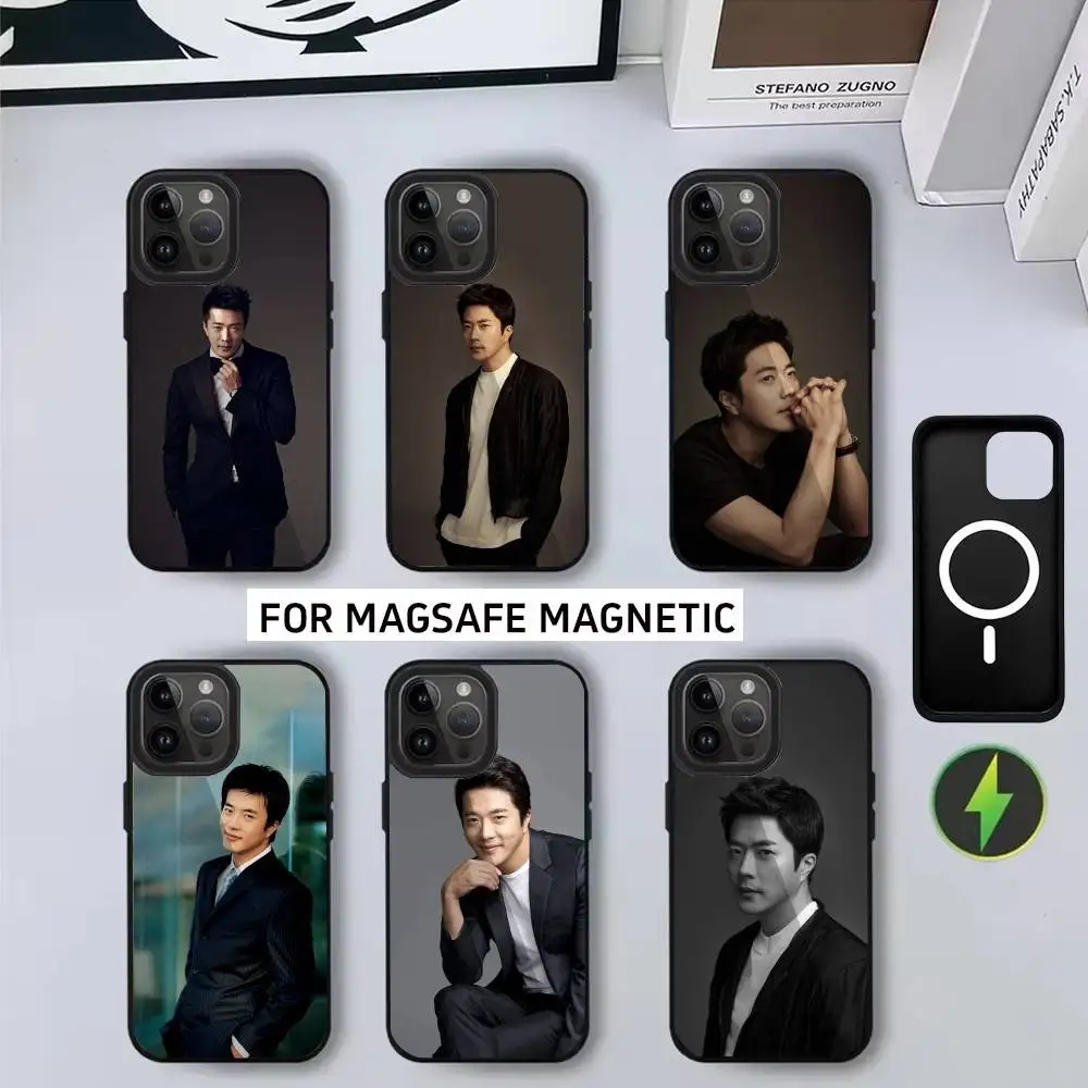 

Walking hormone K-Kwon S-Sang wooS Phone Case For iPhone17,16,15,14,13,12,11 Plus,Pro Magnetic with Magsafe Wireless Charging