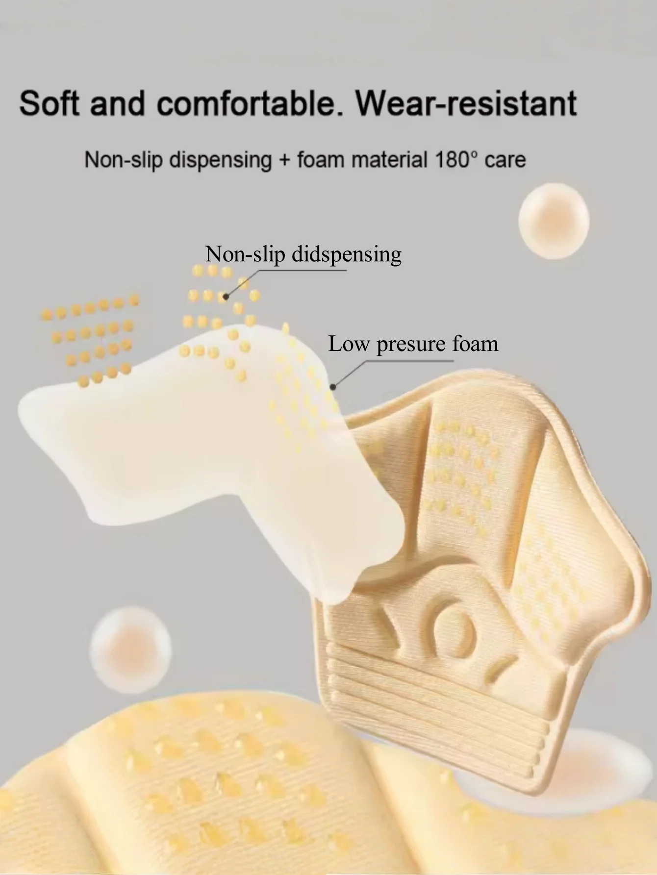 Heel Stickers Heel Protectors Sneaker Shrinking Size Insoles Anti-wear Feet Shoe Pads Adjust Size High Heel Cushion Inserts