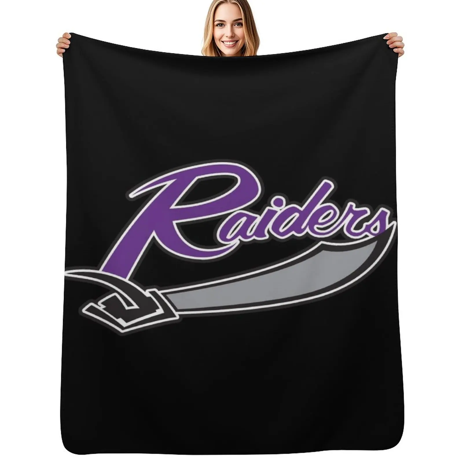 Mount Union raiders Throw Blanket All Weather Soft Throw Blanket for Sofa