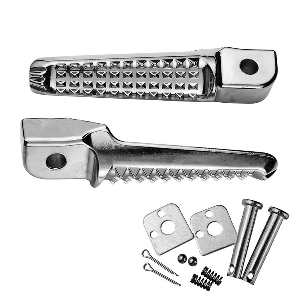 

​Universal Foot Peg Anti-Slip Foot Rests Pegs Aluminum Alloy Motorcycle Rear Footrests for Honda Kawasaki Yamaha Suzuki