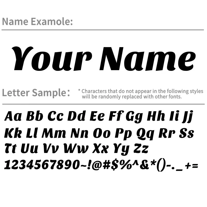 1PC Custom Only Text Car Stickers Auto Side Window Body Bumper Self-Adhesive Waterproof Personalized Vinyl Decals