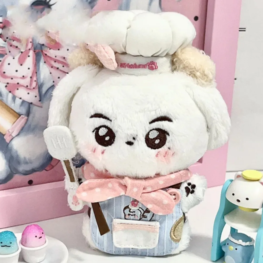 قبعة الشيف 10 سم ملابس قطنية تلبيس ملابس جميلة الزي مضحك المئزر مجموعة الملابس مجموعة هدية للأطفال #5