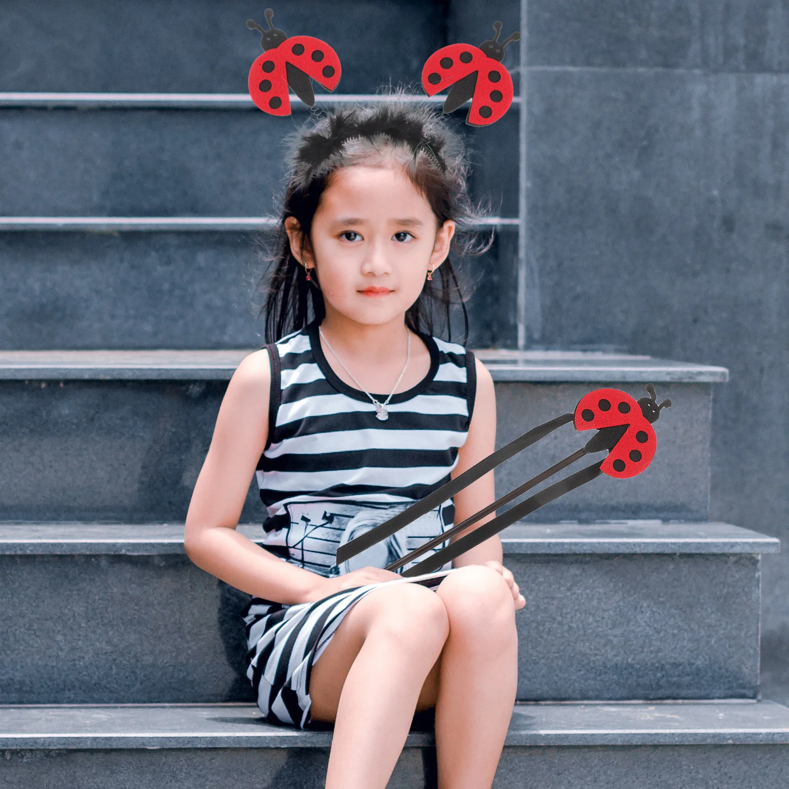 

4 шт., комплект костюма с юбкой феи, повязка на голову принцессы-пачки, наряд для девочек, костюм феи для косплея