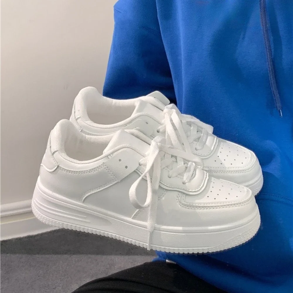 

Pop Tennis Sneakers Woman Spring Autumn Sports Board Shoes Fashion Comfort Casual Academy Style Little White Shoes Size 35-40