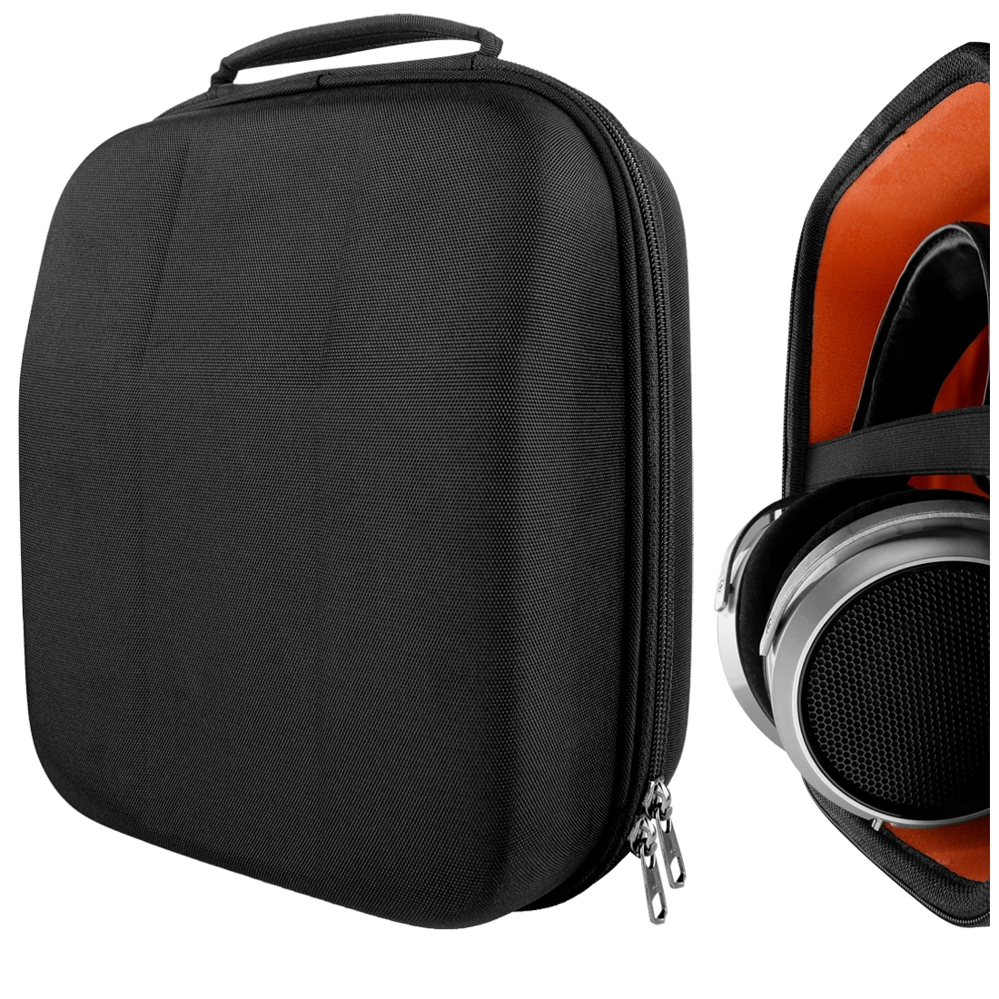 Geekria Headphones Case Compatible with HiFiMAN HE400i, HE400S, Audeze EL-8 Case, Replacement Hard Shell Travel Carrying Bag