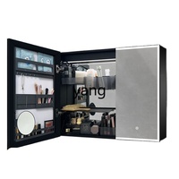 YJQ smart mirror cabinet separate bathroom wall-mounted storage rack bathroom wall-mounted makeup mirror cabinet