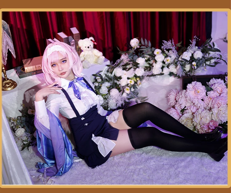 New Mooyiyi cos Impact 3 Elysia Cosplay costume Halloween Christmas Role Playing Party Comic Game Sexy Dress