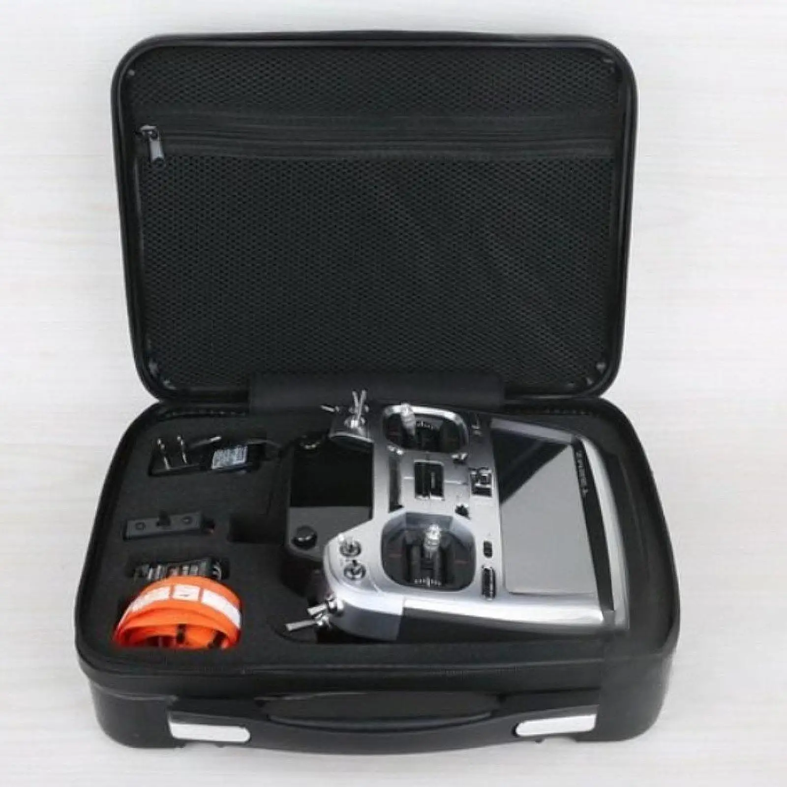 Carrying Bag for RC Controller Compatible Sturdy Portable Accessories Professional Zipper Closure Black for Taranis K9/7/eto7