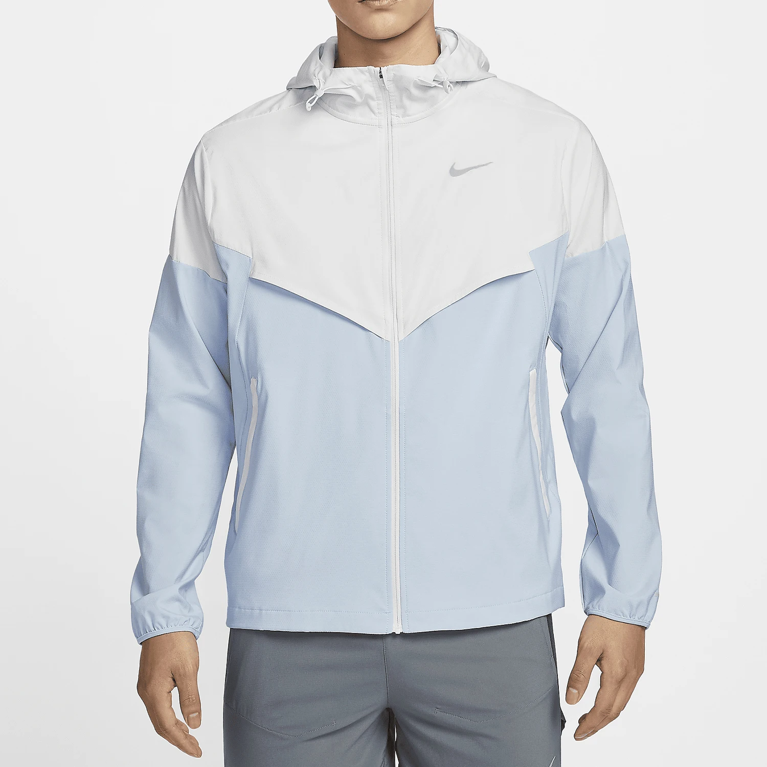 

Nike genuine Summer New Men's Water-Repellent Breathable Hooded Sun Protection Jacket FB7541-094