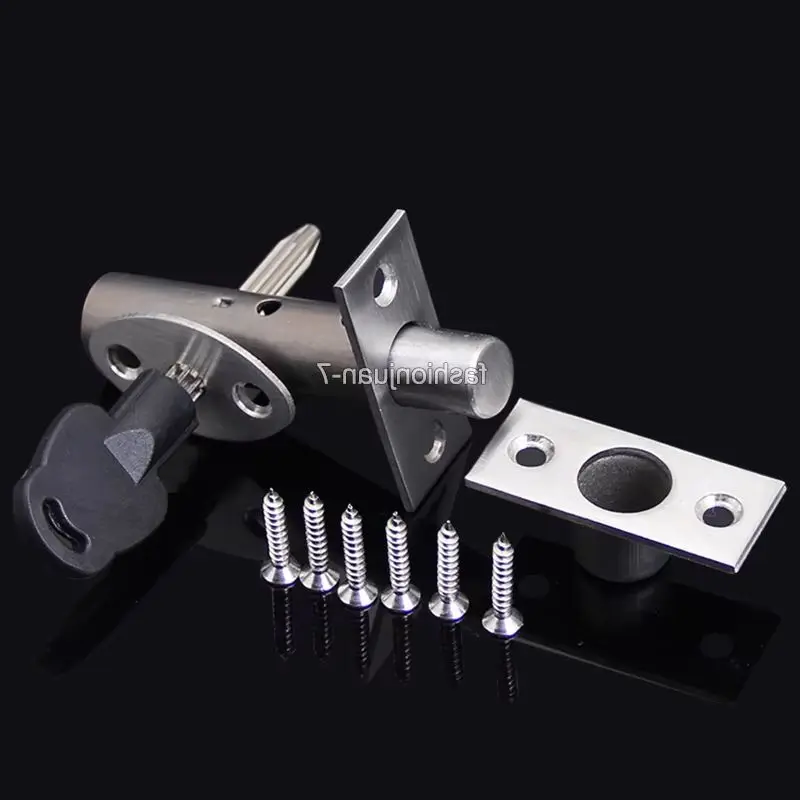 

Brand New 2PCS 304 Stainless Steel Invisible Proof Fire Door Locks Tube Wells Mortice Door Locks (Keys Alike)