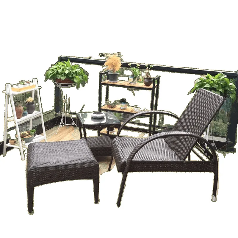 

Outdoor loungers Beach leisure Swimming pool single down Balcony lunch break
