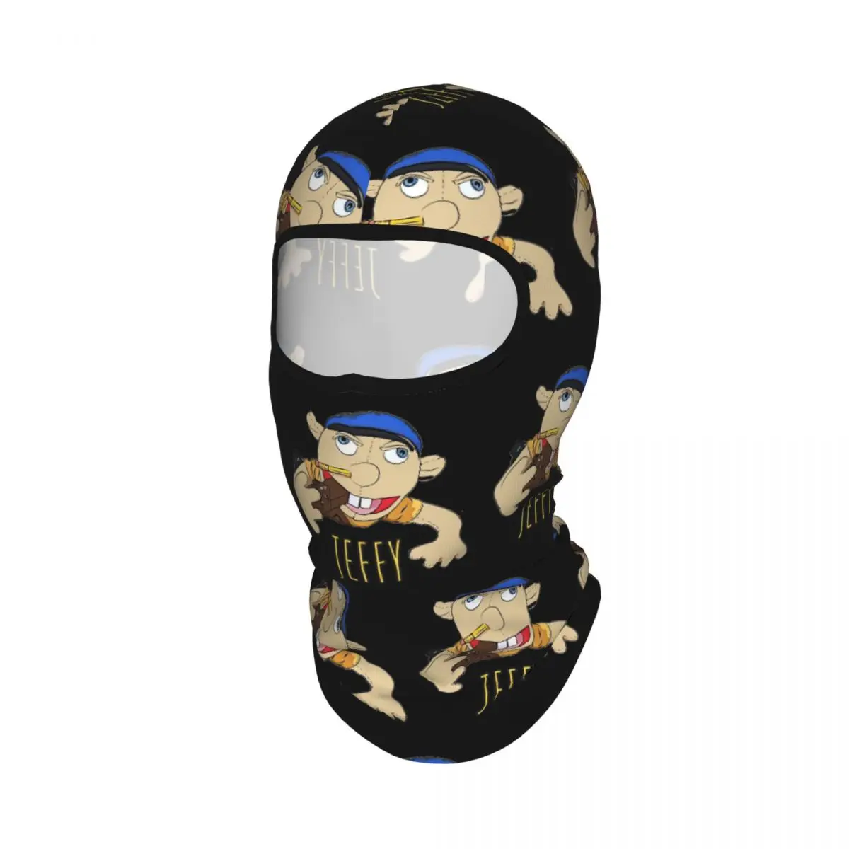 Jeffy The Puppet Hot Selling! Breathable Thin Balaclava Full Face Mask Sun Protection Neck Gaiter For Motorcycle Cycling