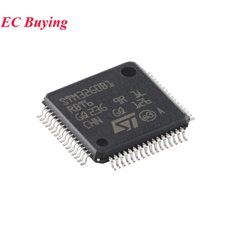 5Pcs/1pc STM32G0B1RBT6 STM32G0B1 STM32 G0B1RBT6 STM32G 0B1RBT6 LQFP-64 ARM Cortex-M0+ 32-bit Microcontroller MCU Chip IC