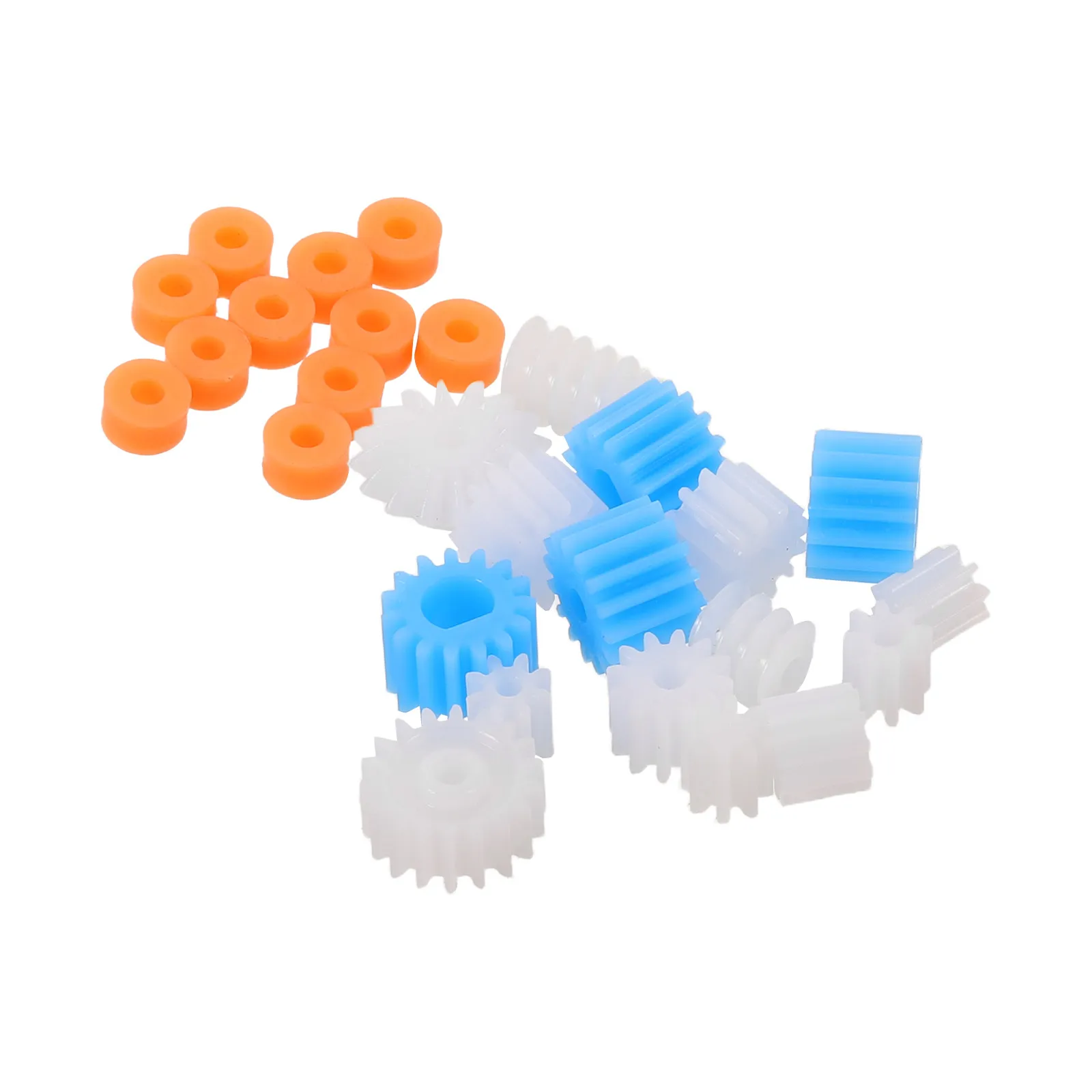 

Robotics Gear Kit Assorted Size Spur Gears Plastic Metal Hybrid for Stem Education DIY Robot Building Mechanical Design