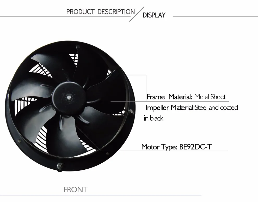 System Axial Ventilation Exhaust Fan Ceiling Mounted Electric Axial Flow Fans with   Support China