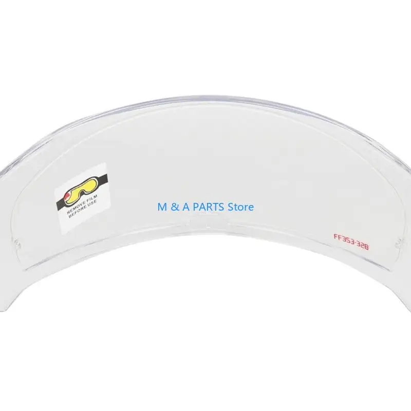 

U1JF для FF353/FF328/FF390/FF800/FF397 мотоциклетного шлема, козырек, пленка, прозрачная защитная нашивка