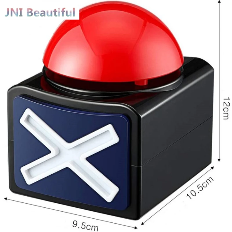 2023 New Game Answer Buzzer Alarm Button With Sound Light Trivia Quiz Got Talent Buzzer