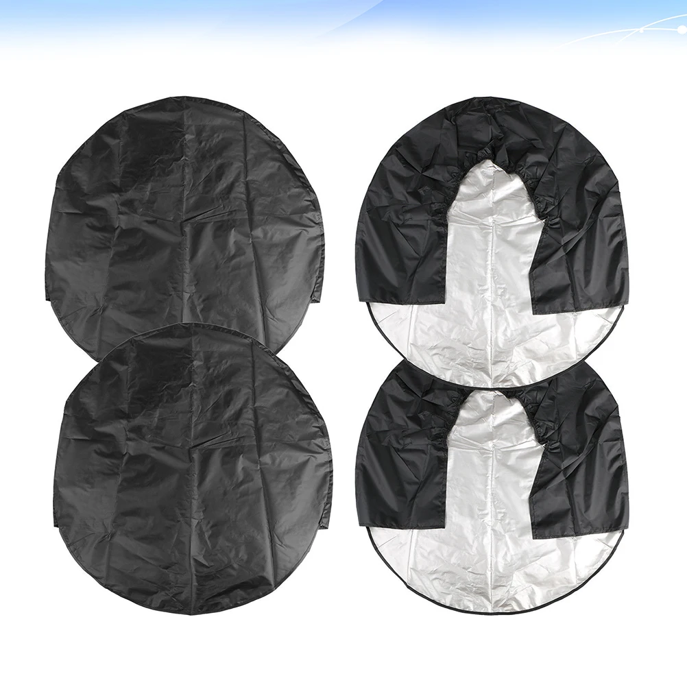 

4Pcs 30-32 Inch 76-81cm Waterproof Dustproof Car Tires Storage Bag for Rv Truck Car Camper Trailer Uv Protection Durable