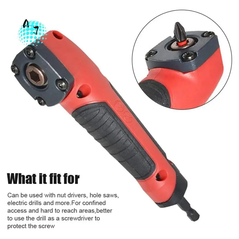 

A07F-Electric Screwdriver Right-Angle Corner Operation Tool As Shown Plastic+Metal With 10 Batches