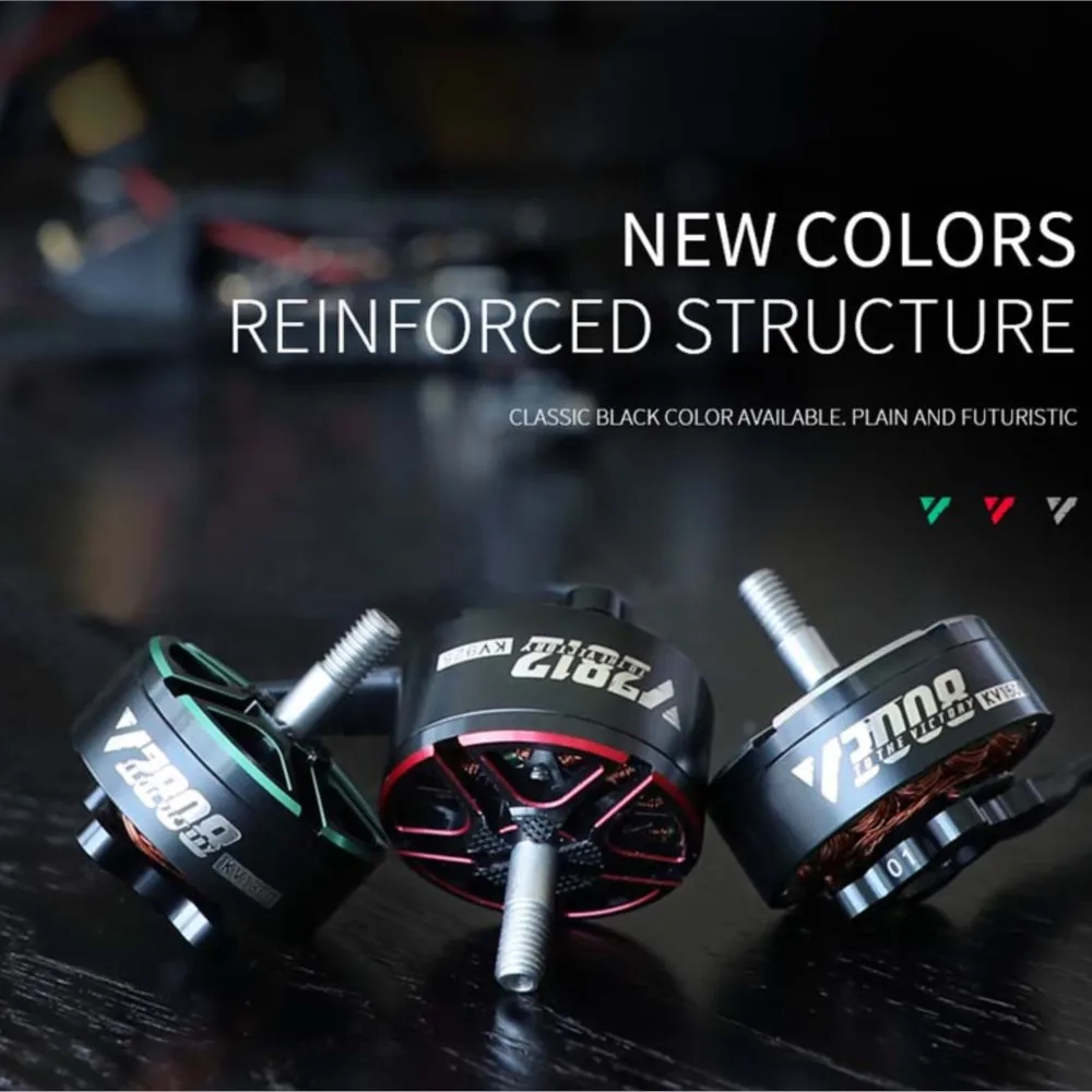 

Бесщеточный двигатель T-MOTOR VELOX V2808 (1/2/4 шт.) KV1300 KV1500 KV1950 для FPV-дронов для гонок и фристайла