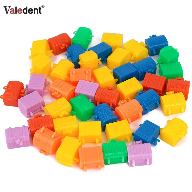 100pcs Tooth Box Milk Teeth Storage Boxes Baby Plastic Tooth Box Deciduous Tooth Organizer Container Gift Box