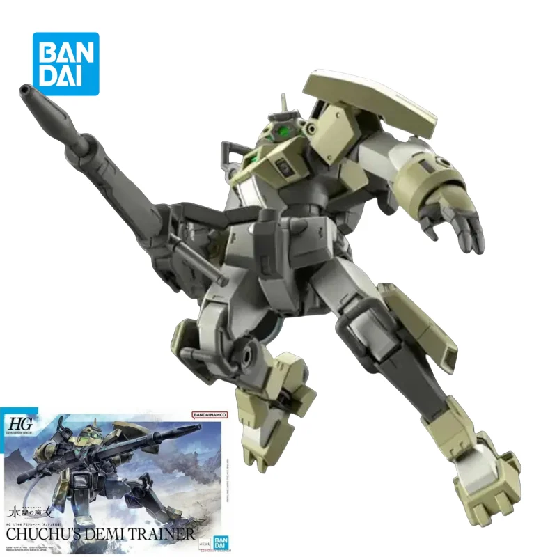 

Genuine Bandai Anime GUNDAM CHUCHU'S DEMI TRAINER HG 1/144 Mobile Suit The Witch From Mercury Assembled Model Decoration Gifts