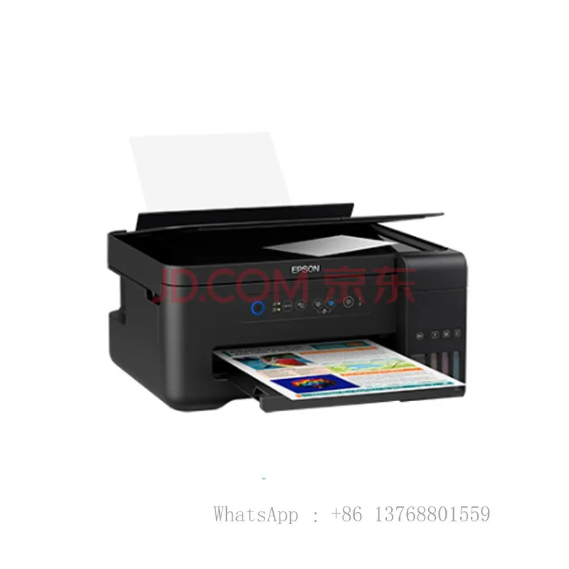 4 Color Photo Printer FOR EPSON L4158 WIFI 3 In 1 Multifunction Printer