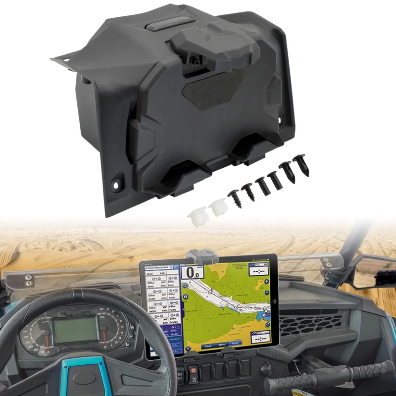 Electronic Device Mount Compatible with Most Mobile Phones and Tablets for UTV RZR XP 1000/RZR XP 4 1000/RZR XP Turbo 2019-2023