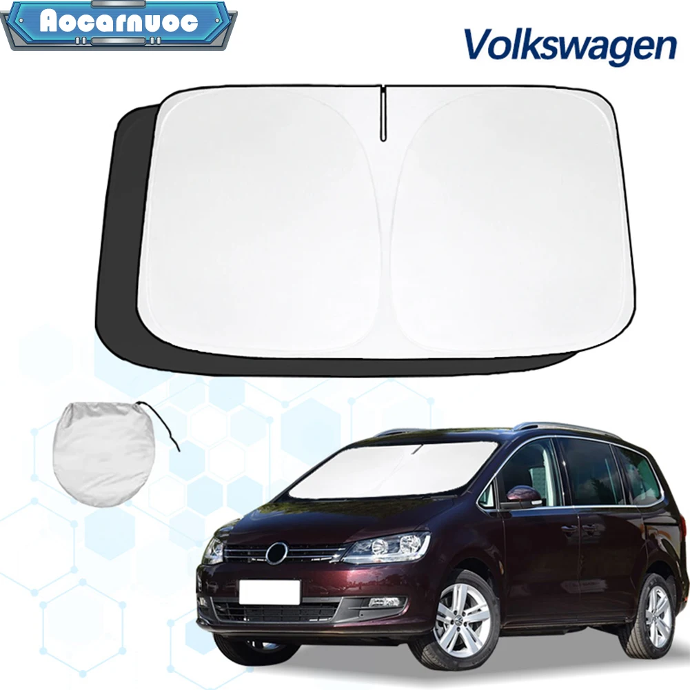 

Car Windshield Sunshade Accessories Sun Visor Interior Protector For VW Volkswagen Sharan 7M 7N 1995-2016 2017 2018 2019 2020
