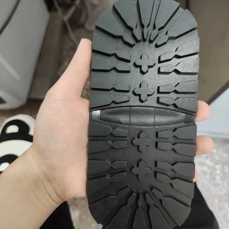 Thicken Rubber Shoe Soles For Men Anti-skid DIY Replacement Shoes Outsole Wear-resistant Shoes Bottom Mat Pad Shoes Accessories