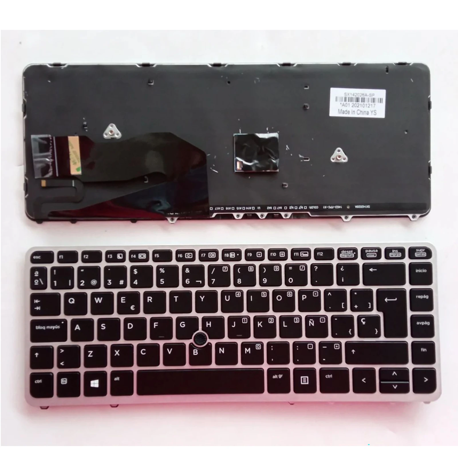 

SP for HP Elitebook 740 745 750 845 850 G1 G2 Zbook14 G1 G2 15U Клавиатура ноутбука