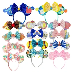 Micey Mouse Ears Headband Masquerade Princess Decoration Cosplay Costume Holiday Birthday Party Gift Girls/Adults