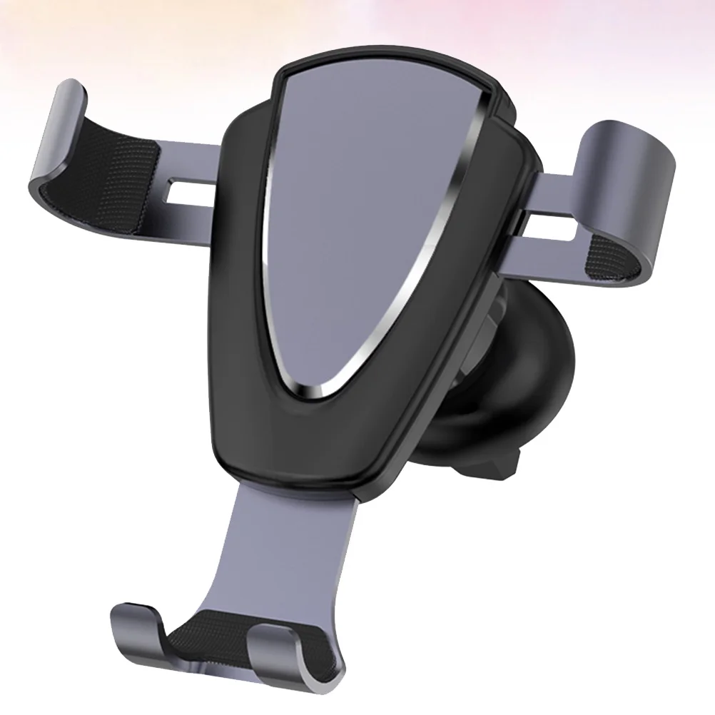 

Car Air Vent Phone Holder Metal Silver Stand 360 Degree Rotation Secure Phone Bracket for 4-6.2 Inch Phones