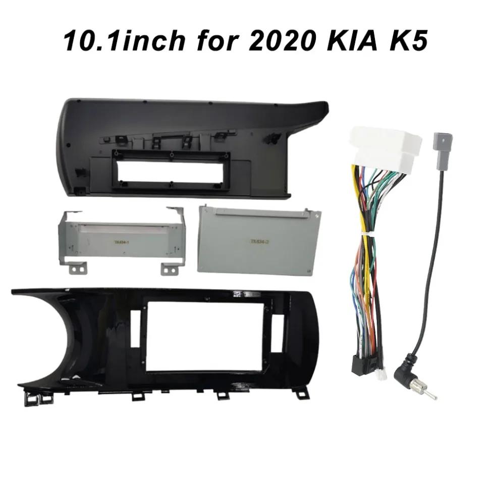 

10.1INCH For 2020 Kia K5 Car Radio Fascia Frame, Android Stereo Dash Kit, GPS Navigation Panel Installation Trim