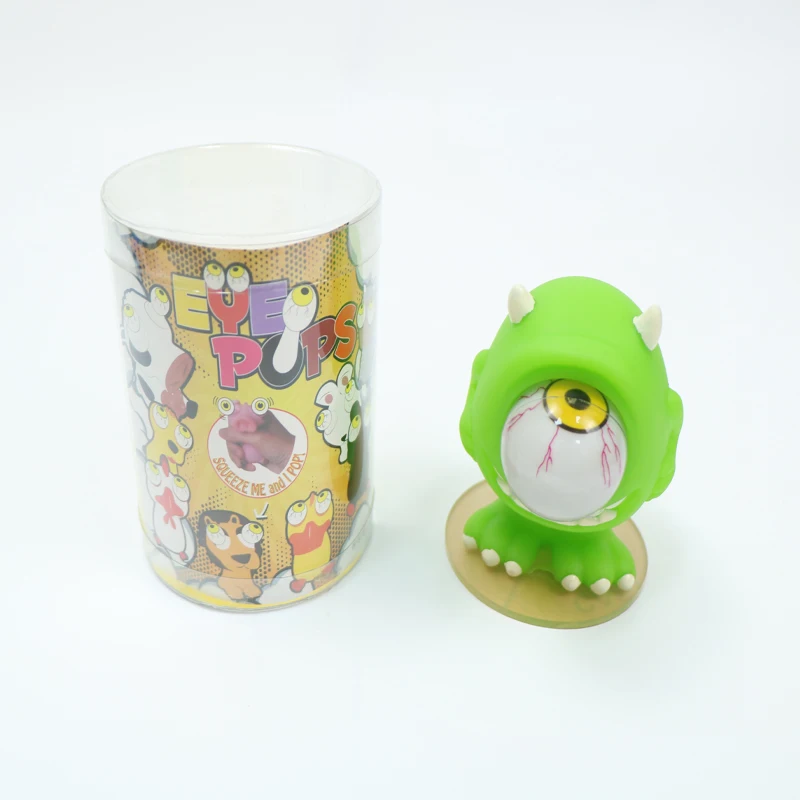 Only 1 pcs Turbo Blast Doll New Universal Decompression Toys Rubber Pop Eye Doll Car Accessories