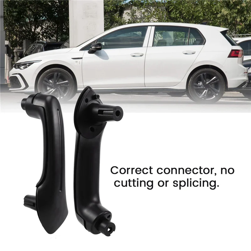 

AU28-2X Door Black Pull Grab Handle For Golf 4 Passat Access Handle Inside Door Panel Handles