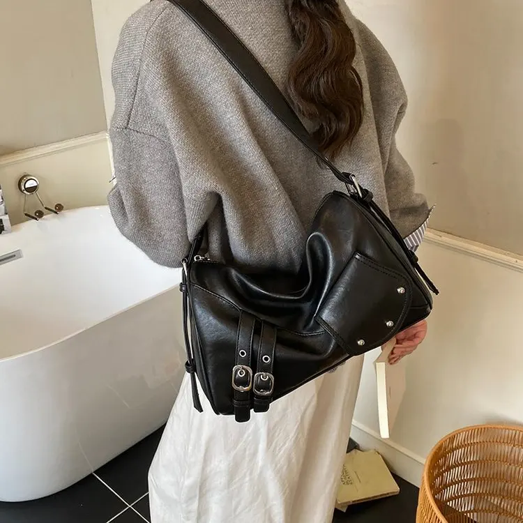 

Мода 2025 года, новая большая вместительная сумка-тоут, роскошная нишевая сумка через плечо для женщин