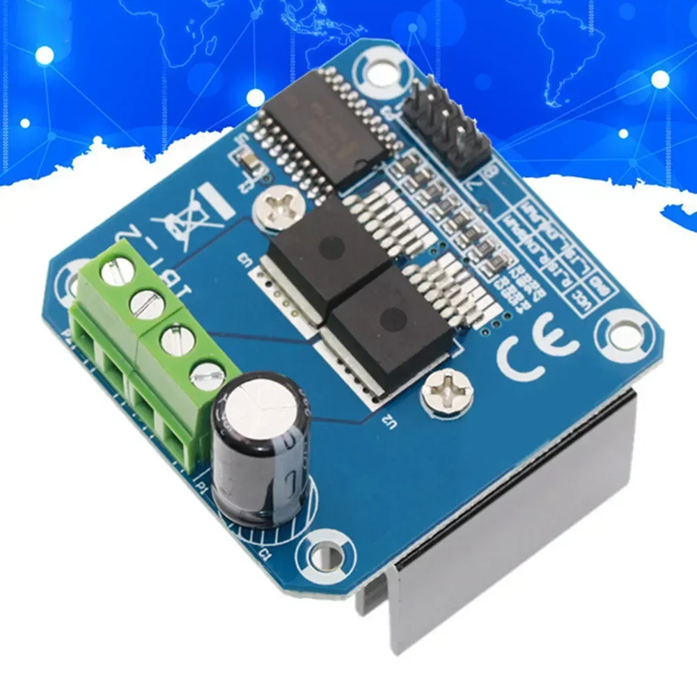 1pc Motor Driver Module 5V Isolate With MCU Double BTS7960 Large Current (43 A) H Bridge Driver High-Power Car Motor Parts