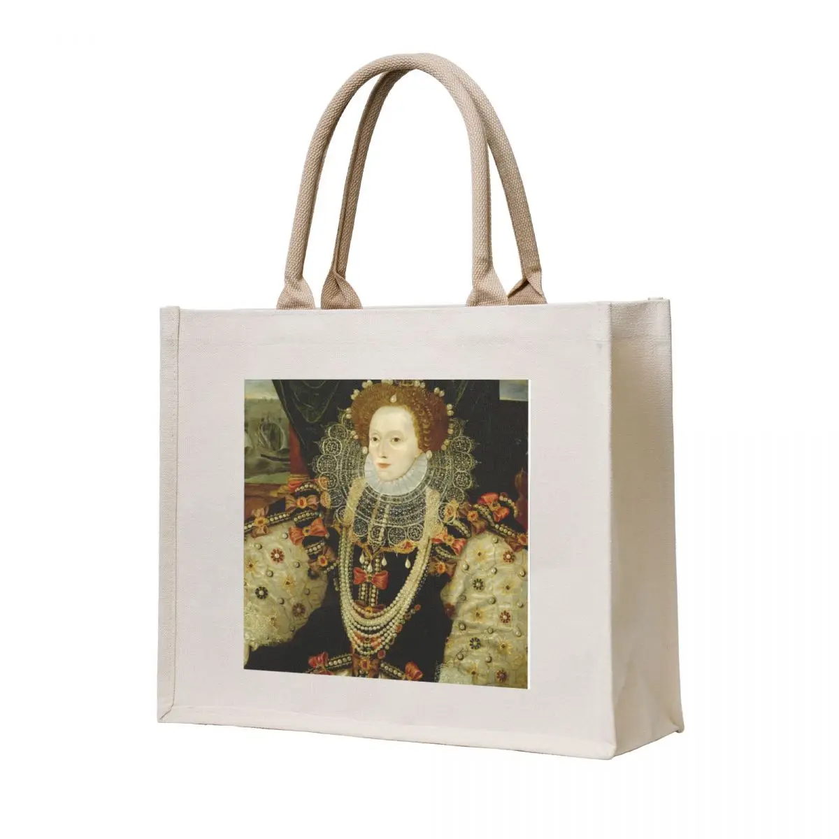 

Queen Elizabeth I Tote Bag the tote bag shopping bag logo reusable shopping bags shopper bags