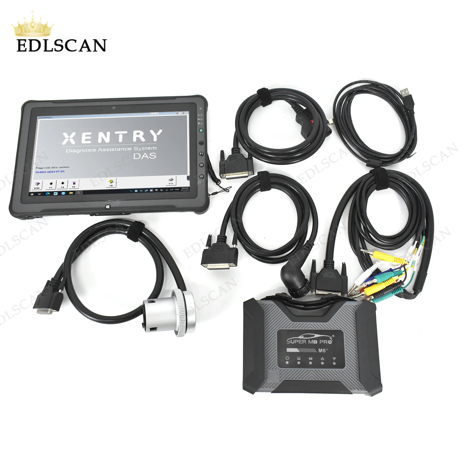 

2024 scanner tool for be-nz for SUPER MB PRO M6+ Diagnostic tool Work on Both Cars And Trucks with F110 Tablet diagnostic tools