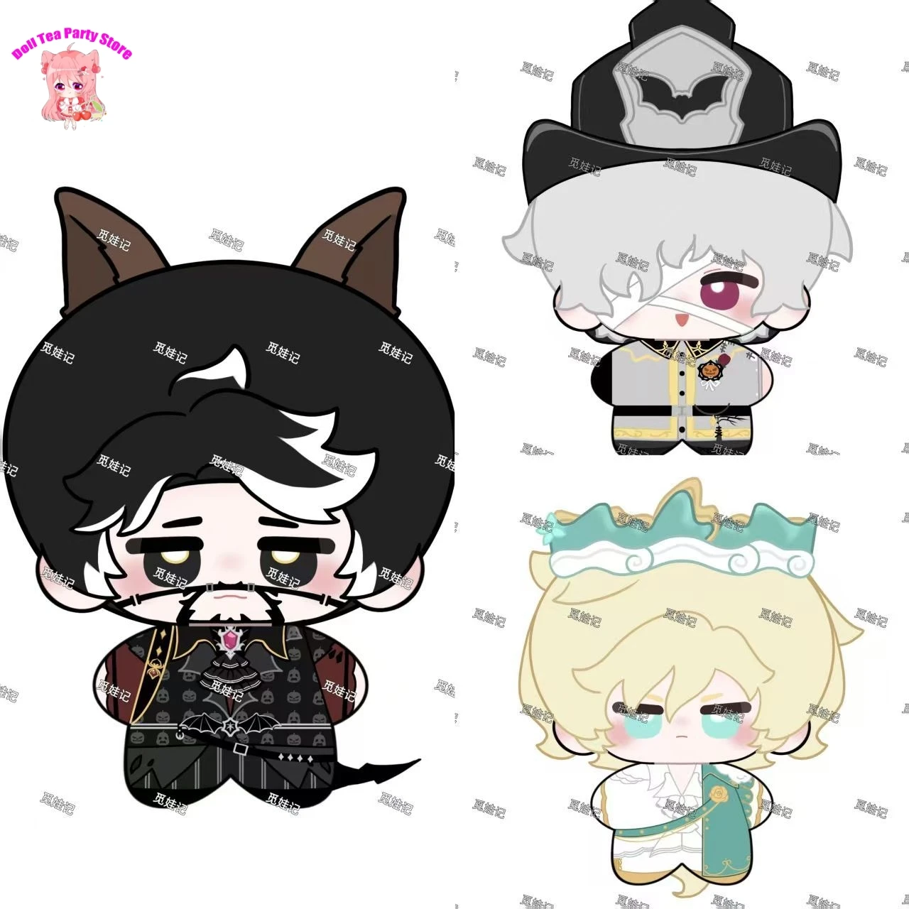 

Фредерик Крибибург Джозеф Десольньес 10 см идентичность VХлопковая кукла мягкая плюшевая подвеска для косплея брелок Рождественский подарок