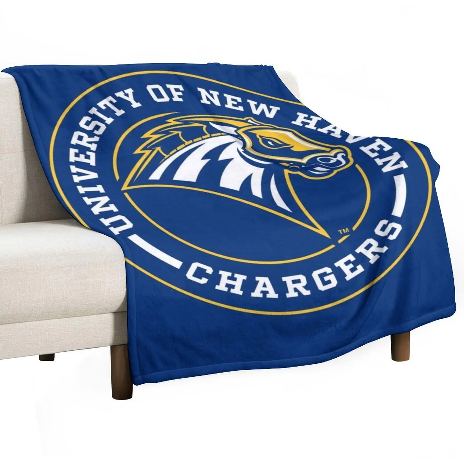 

UNH - Circle Throw Blanket for sofa Luxury Designer Decorative Throw Blankets