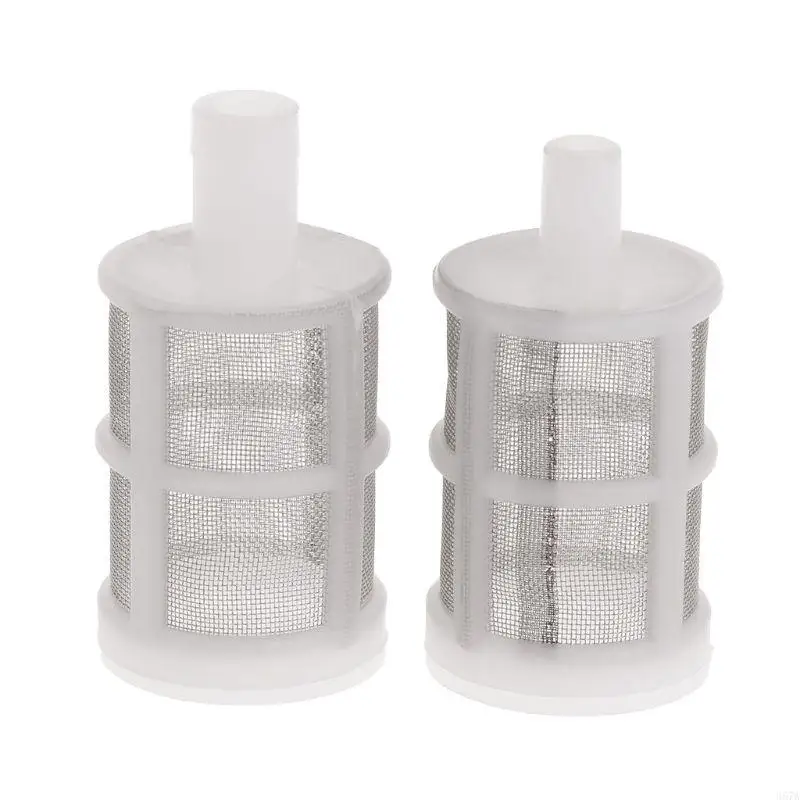 367A Aquarium Water Pump Filters Stainless Steel Micro Mesh Cover Fish for Tank Filter Inlet Frame ID 7mm 10mm Hose Accessori