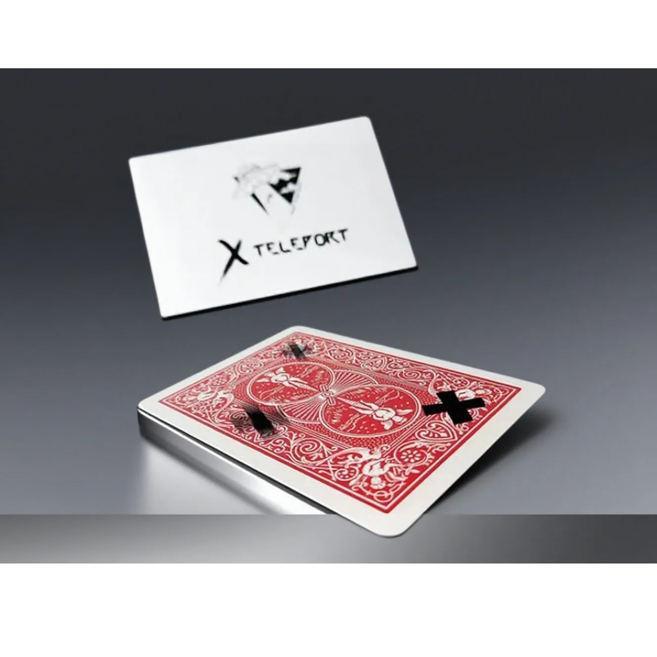 Xteleport (الحيل) بواسطة ilya Melyukhin بطاقة خدعة سحرية الطوابق خدع سحرية للشارع للمبتدئين X Move Mentalism أوهام الدعائم