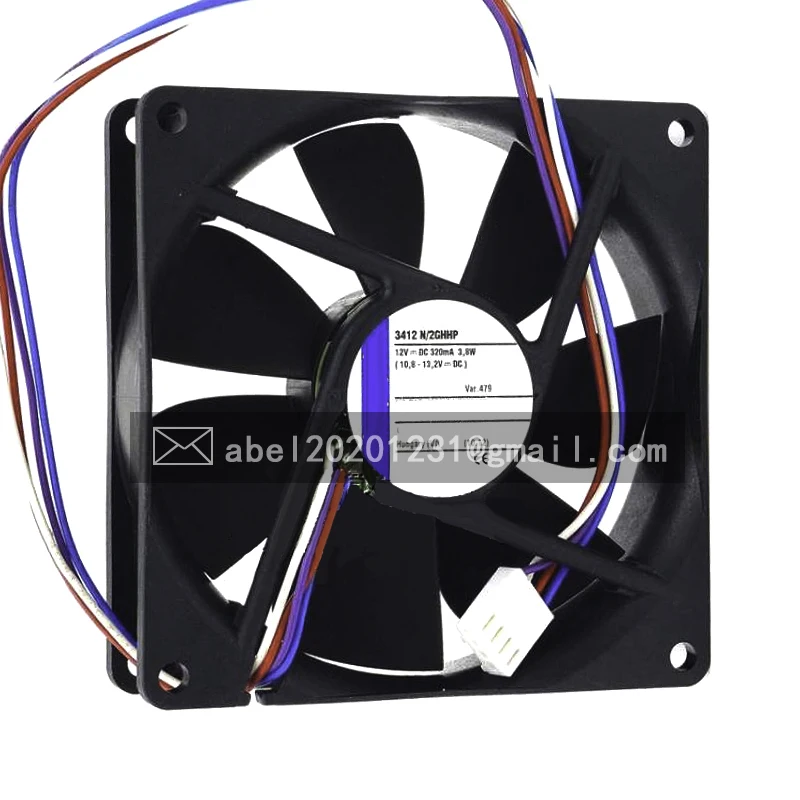 

BRAND NEW 3412N/2GHHP 3412 N/2GHHP 12VDC ORIGINAL COOLING FAN COOLER 9225 92*92*25MM