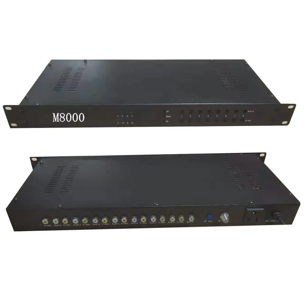8 AV to for CATV Analog Front-End Agile Modulator