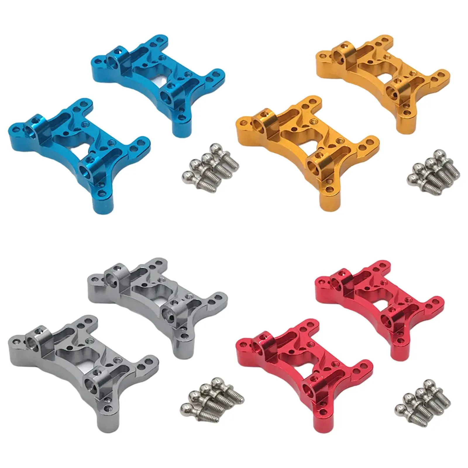 Upgrade Parts Aluminum Alloy Rear Shock Tower for WLtoys A949 A959 A969 A979 1/18 RC Car Buggy Truck